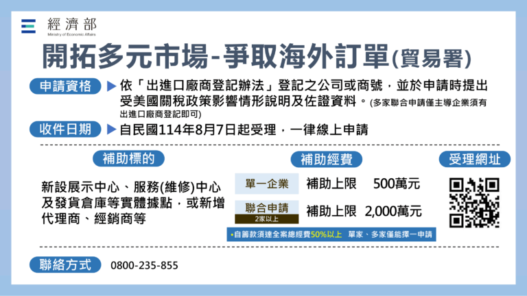 開拓多元市場-爭取海外訂單01